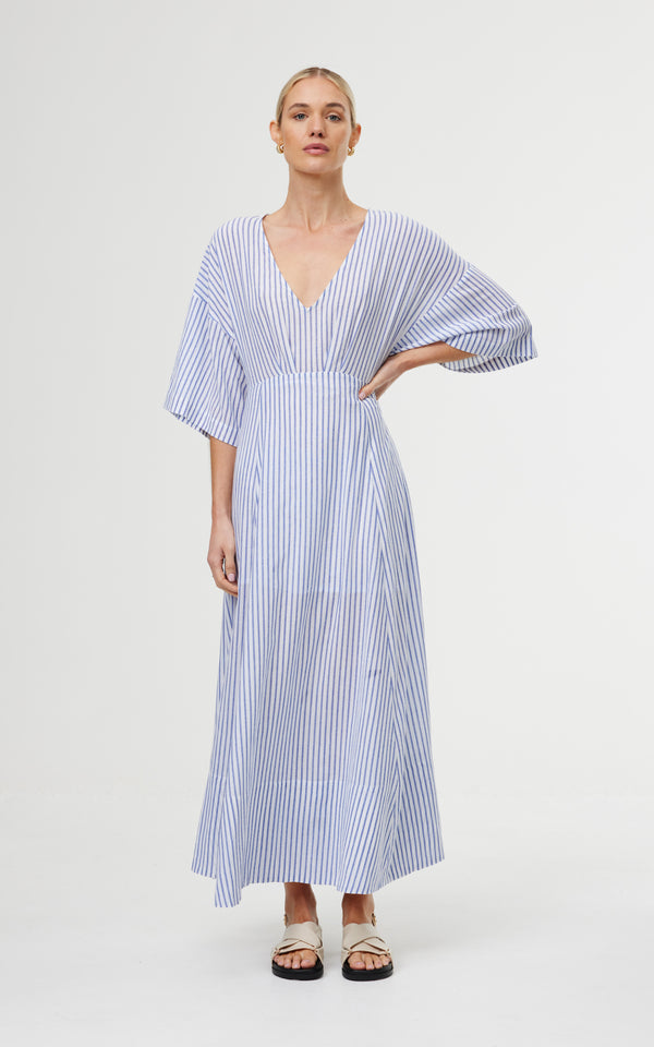 Ellis Dress - Sea Stripe