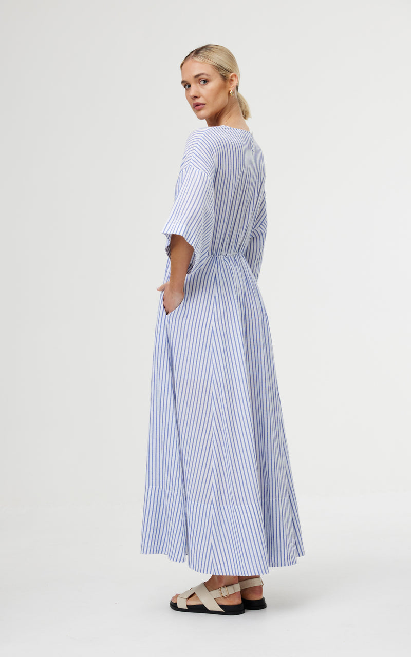 Ellis Dress - Sea Stripe