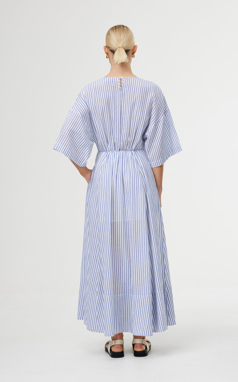 Ellis Dress - Sea Stripe