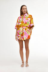 JUNIPER SHIRT - CAPRI ABSTRACT