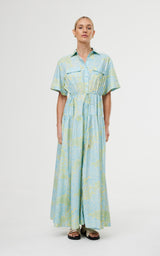 Maeve Maxi Dress - Ocean Bloom