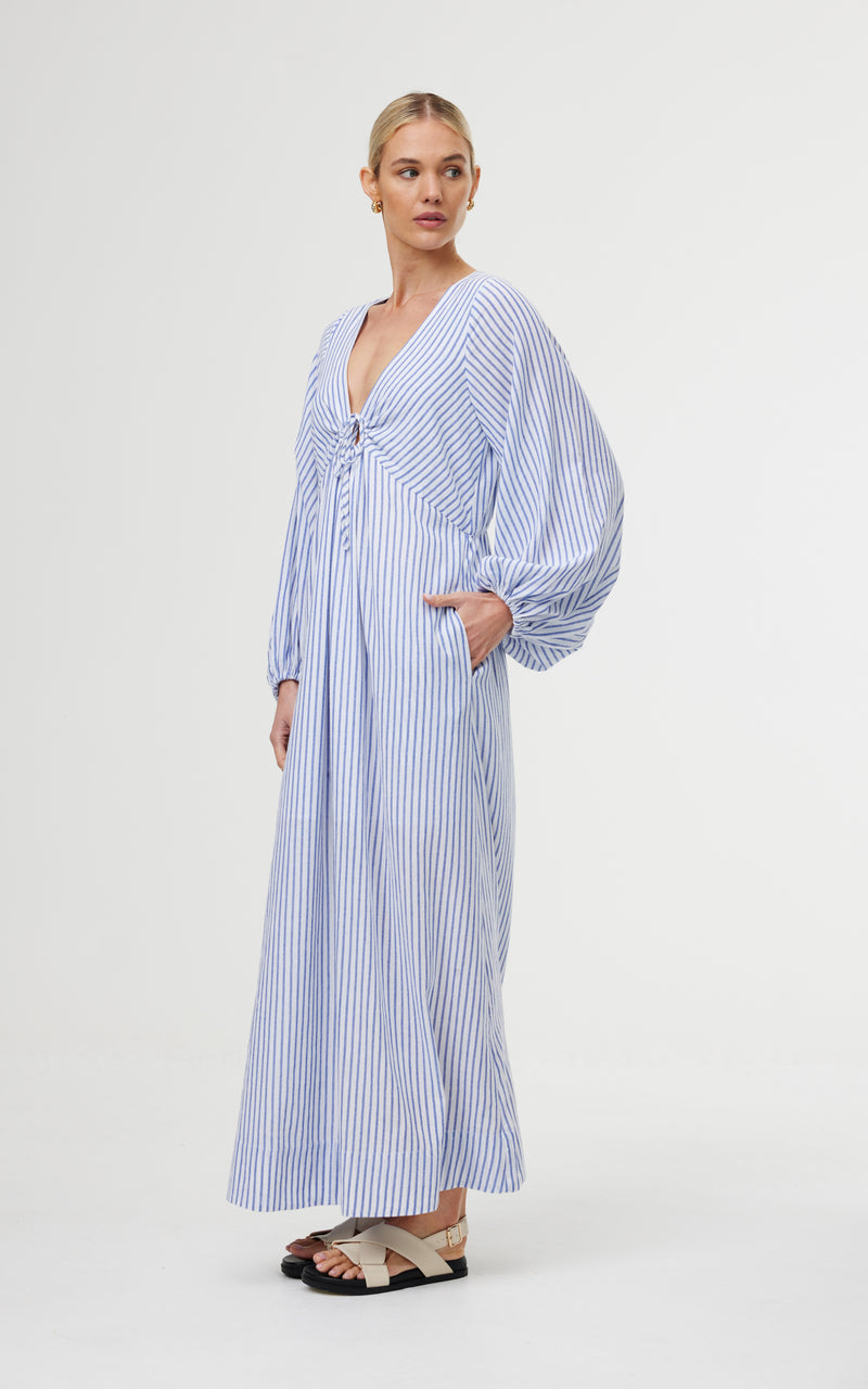 Marais Dress - Sea Stripe