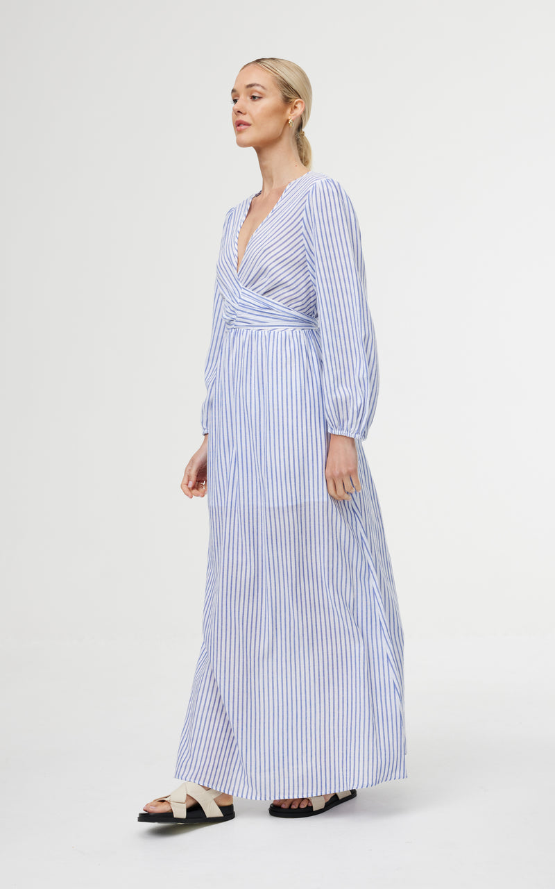 Sienna Dress - Sea Stripe