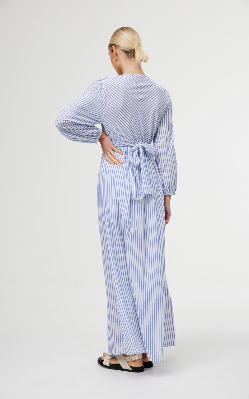 Sienna Dress - Sea Stripe