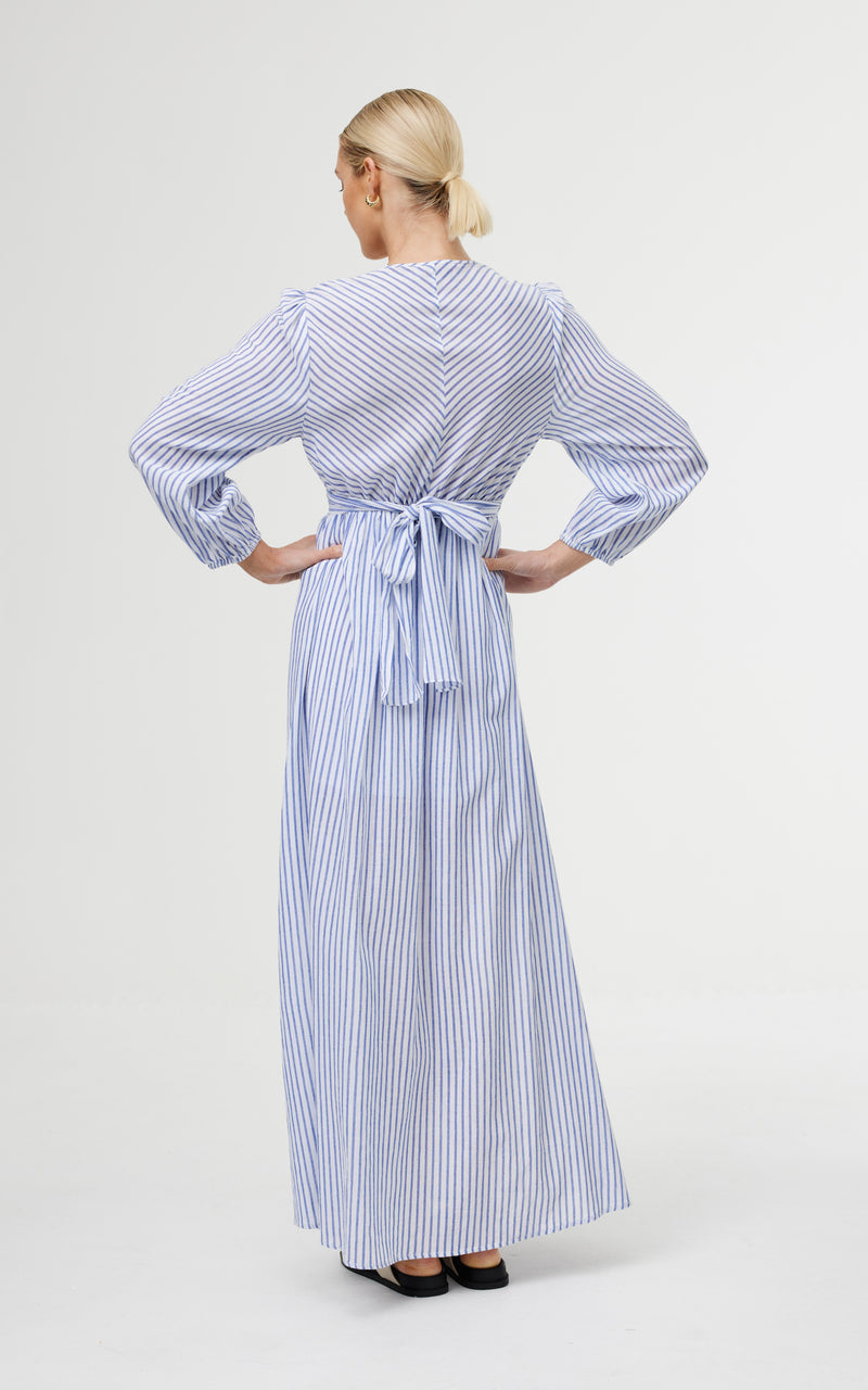 Sienna Dress - Sea Stripe