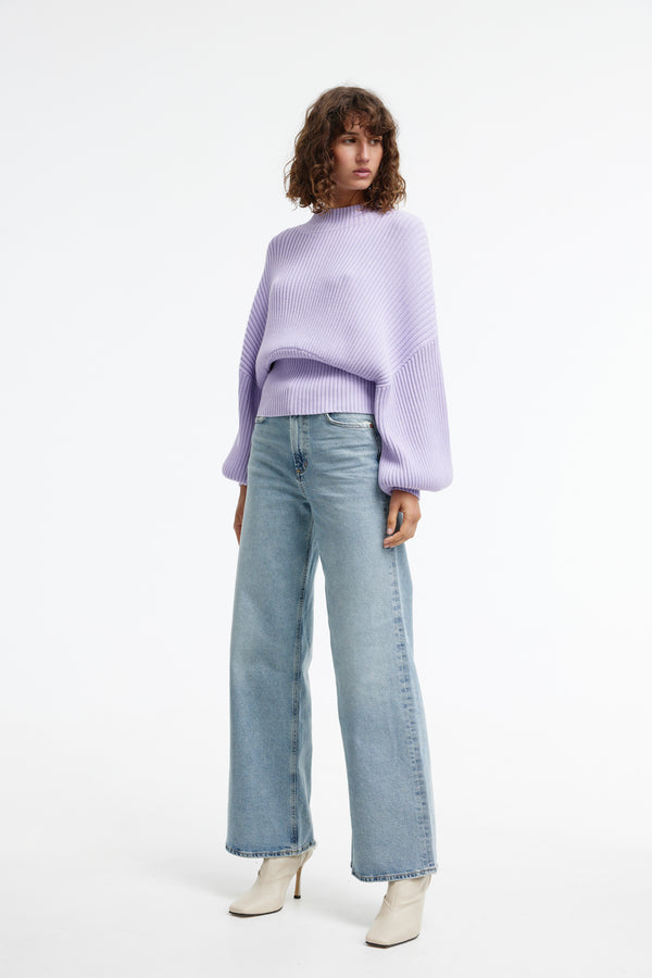 HARPER KNIT - BRIGHT LILAC