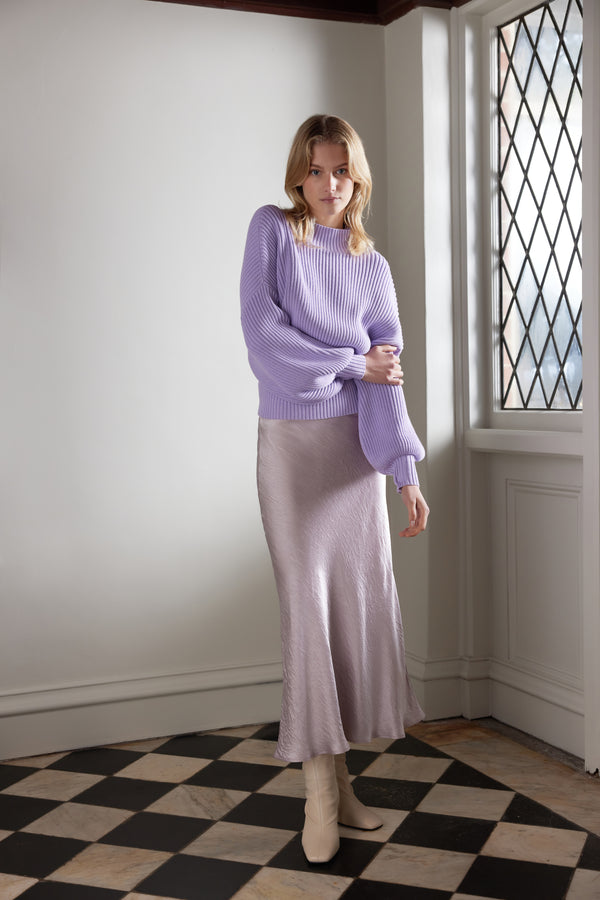 HARPER KNIT - BRIGHT LILAC