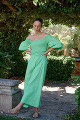 CUBA DRESS - BRIGHT GREEN